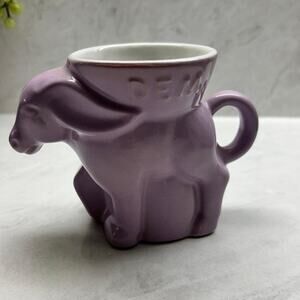 Purple Frankoma 1983 GOP Elephant Mug